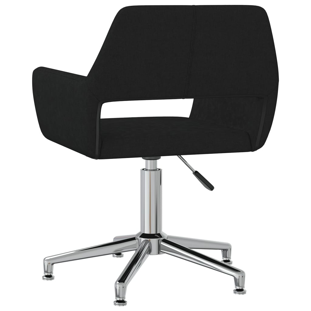 Bürostuhl Drehbar Schwarz Stoff