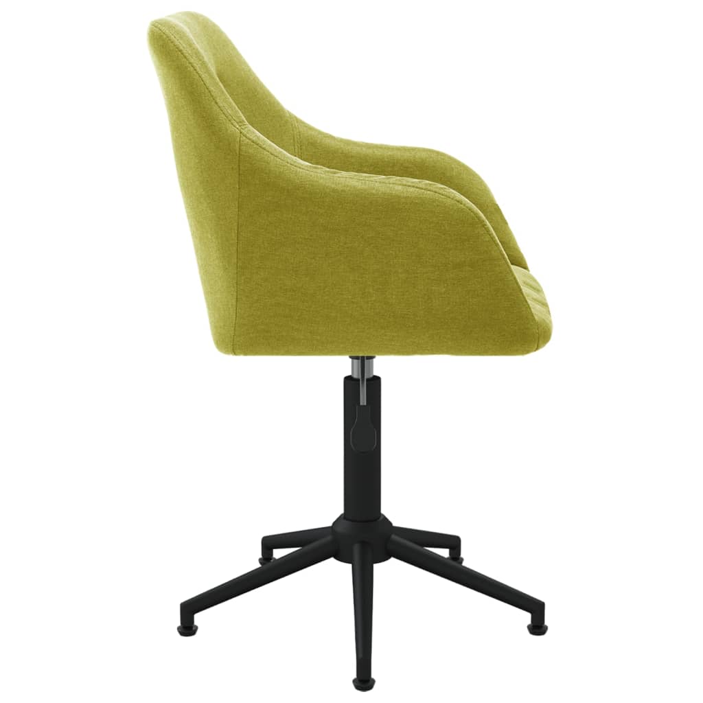 Bürostuhl Drehbar Grün Stoff