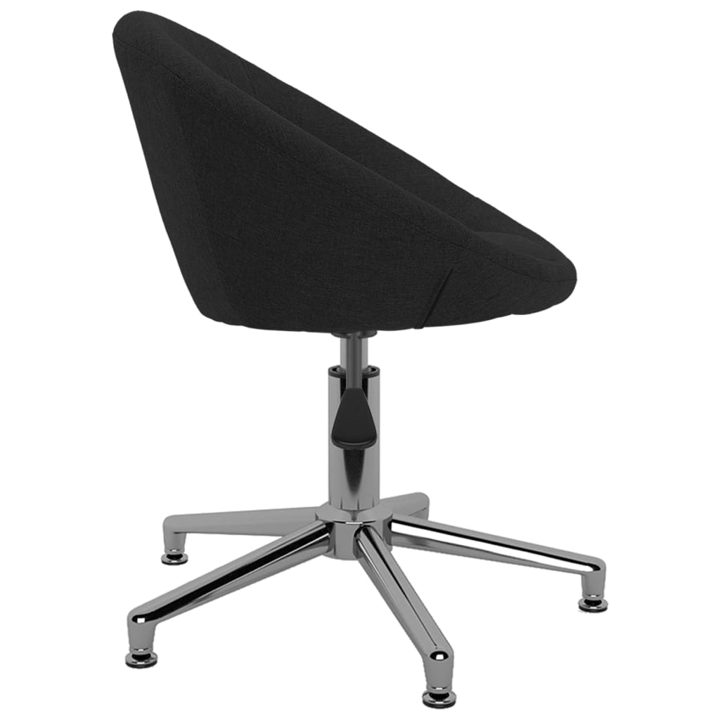Bürostuhl Drehbar Schwarz Stoff