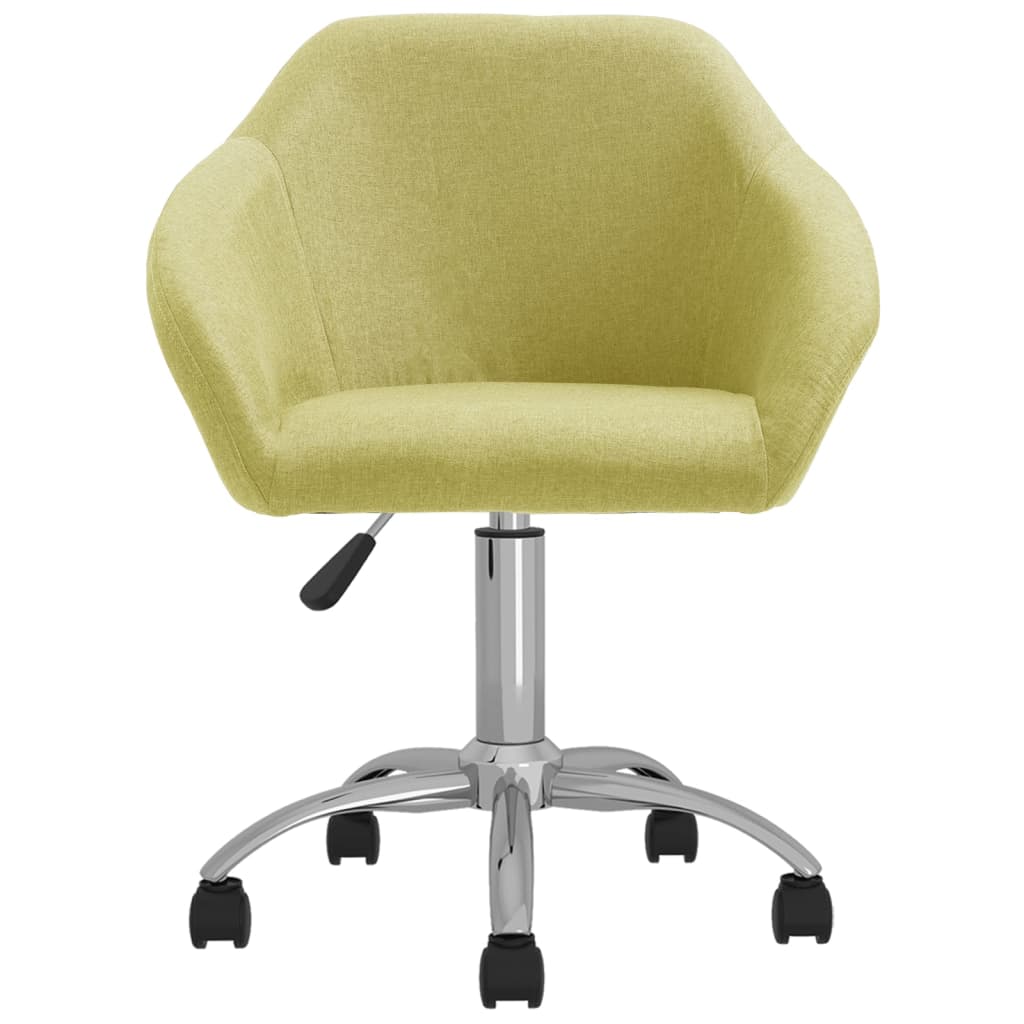 Bürostuhl Drehbar Grün Stoff