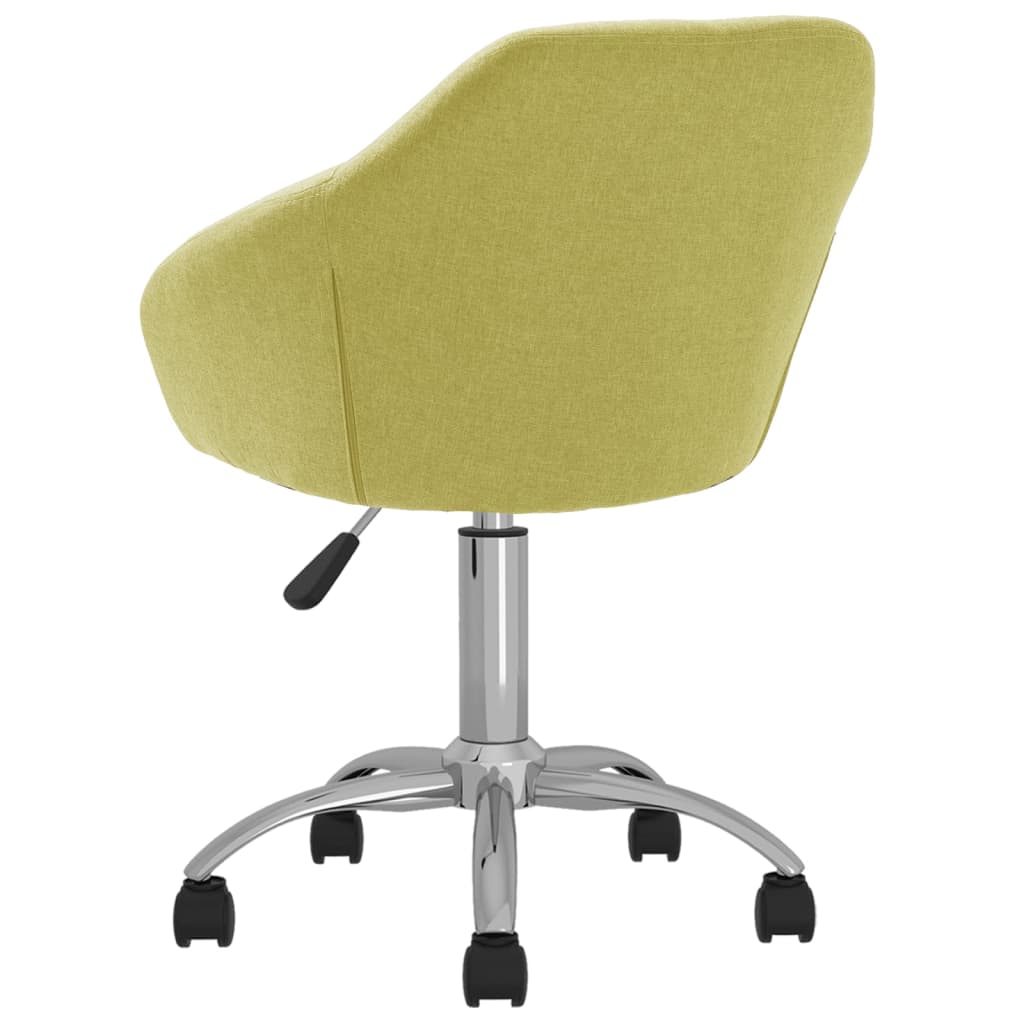 Bürostuhl Drehbar Grün Stoff