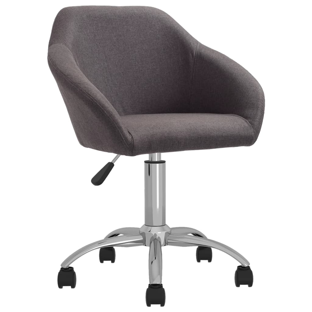 Bürostuhl Drehbar Taupe Stoff