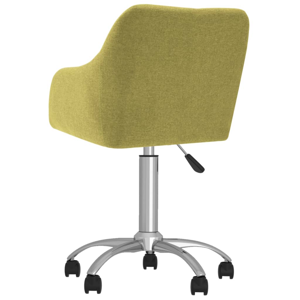 Bürostuhl Drehbar Grün Stoff