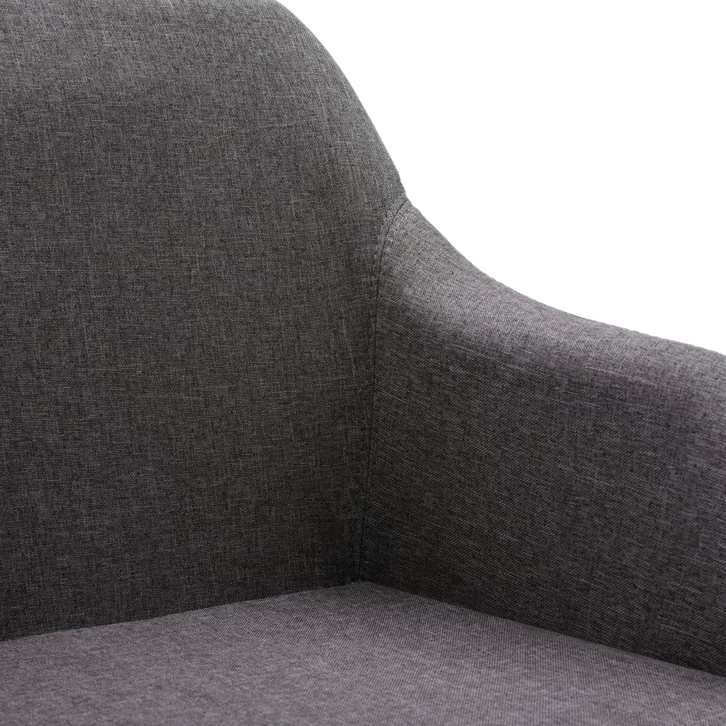 Bürostuhl Drehbar Taupe Stoff