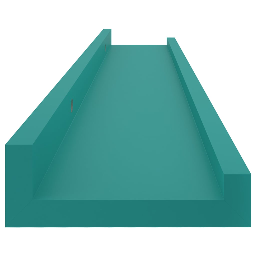 Wandregale 4 Stk. Blau 60x9x3 cm