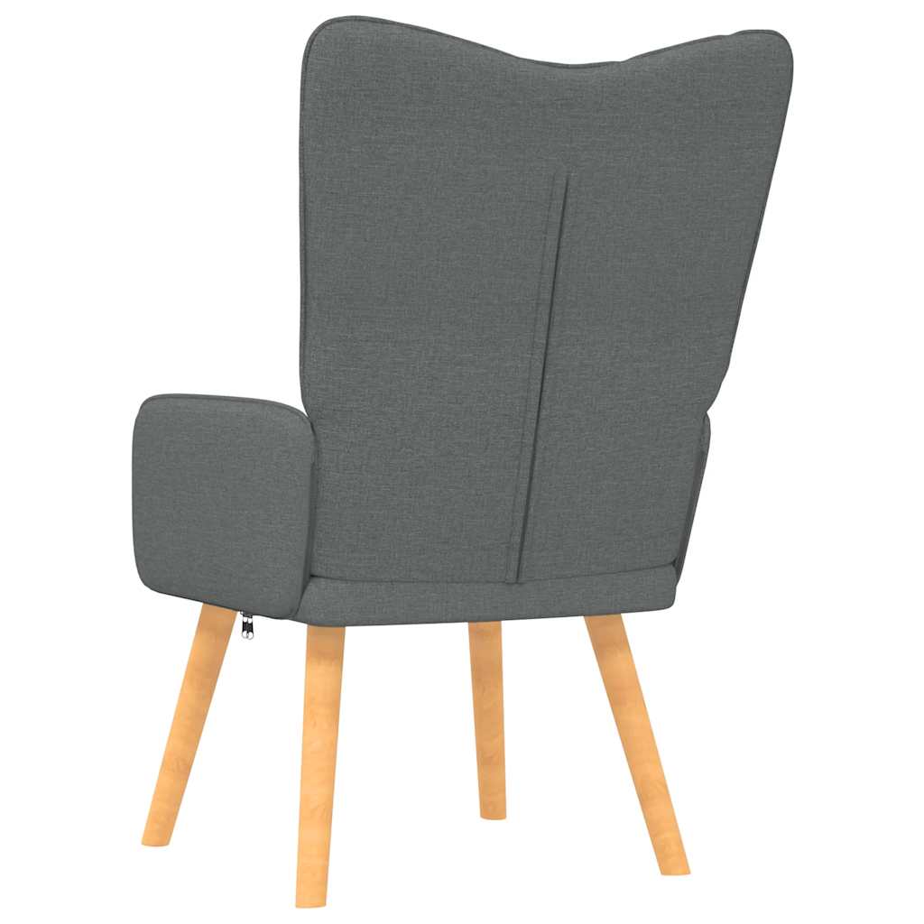 Relaxsessel Dunkelgrau Stoff