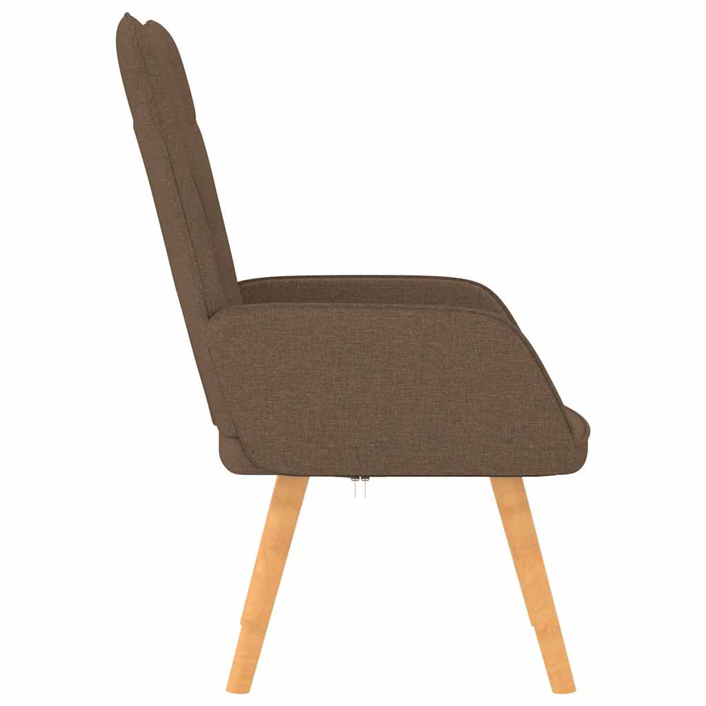 Relaxsessel Braun Stoff