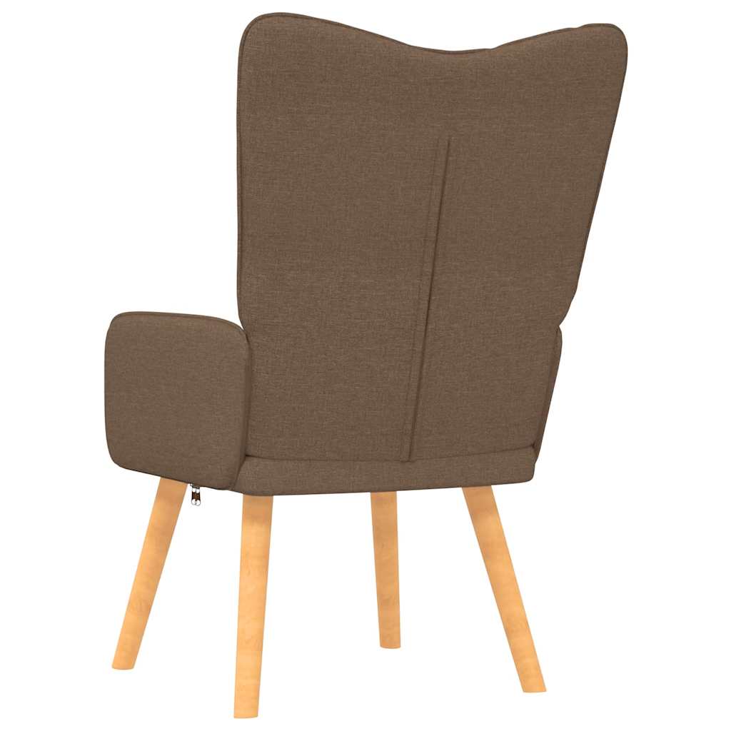 Relaxsessel Braun Stoff