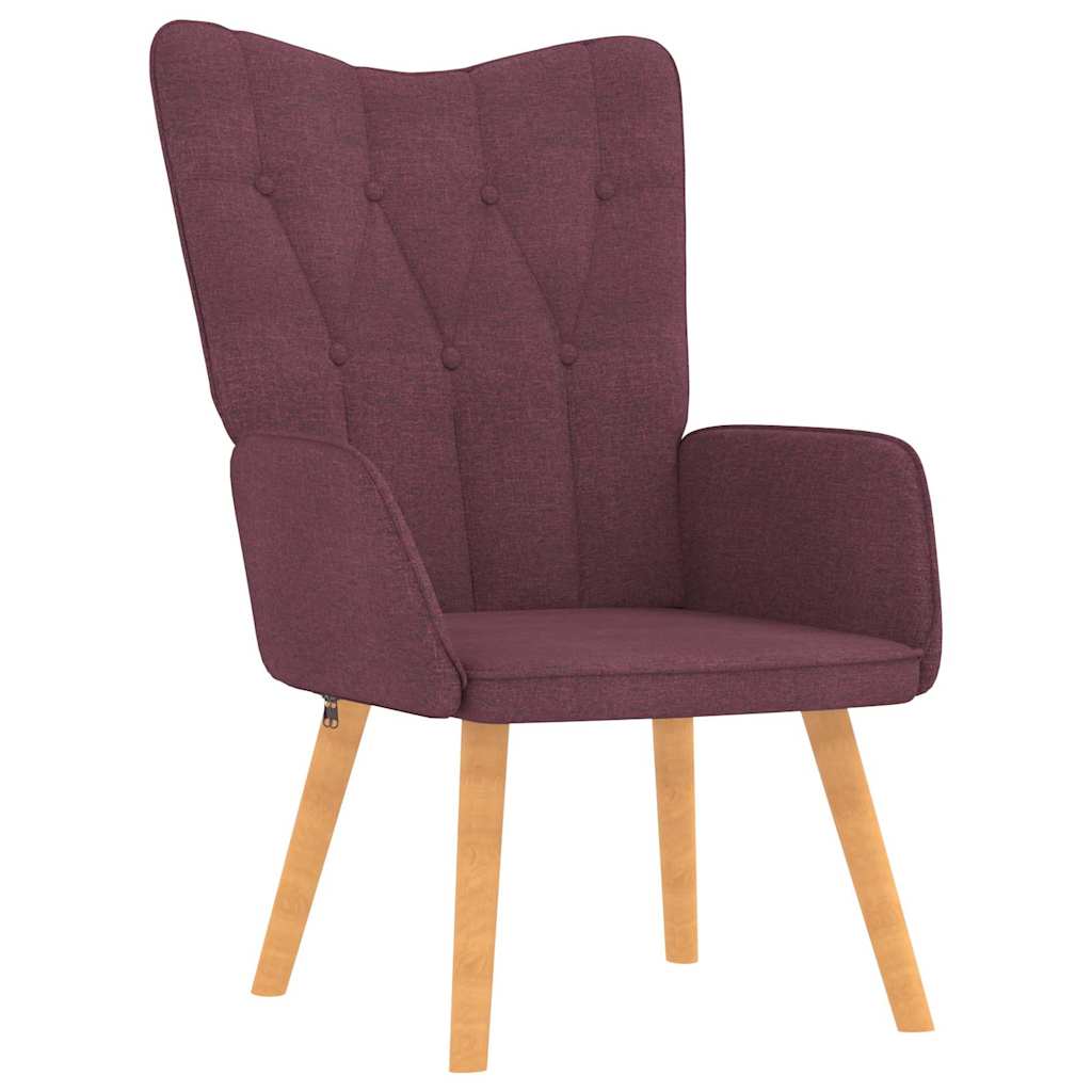 Relaxsessel Lila Stoff