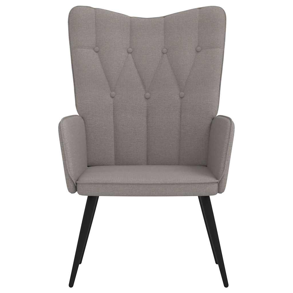 Relaxsessel Taupe Stoff