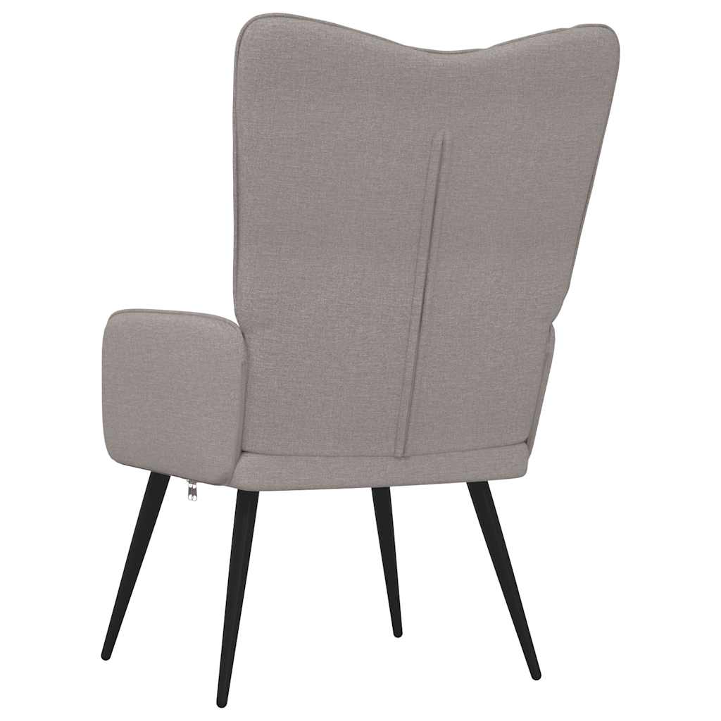Relaxsessel Taupe Stoff