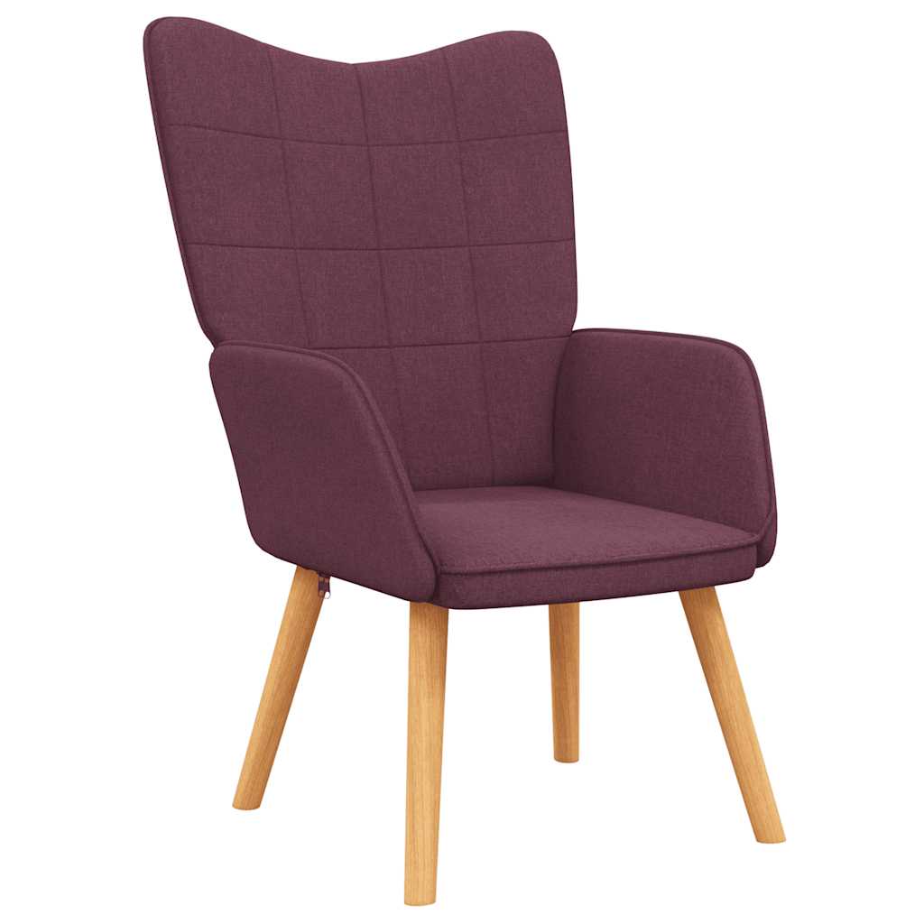 Relaxsessel Lila Stoff