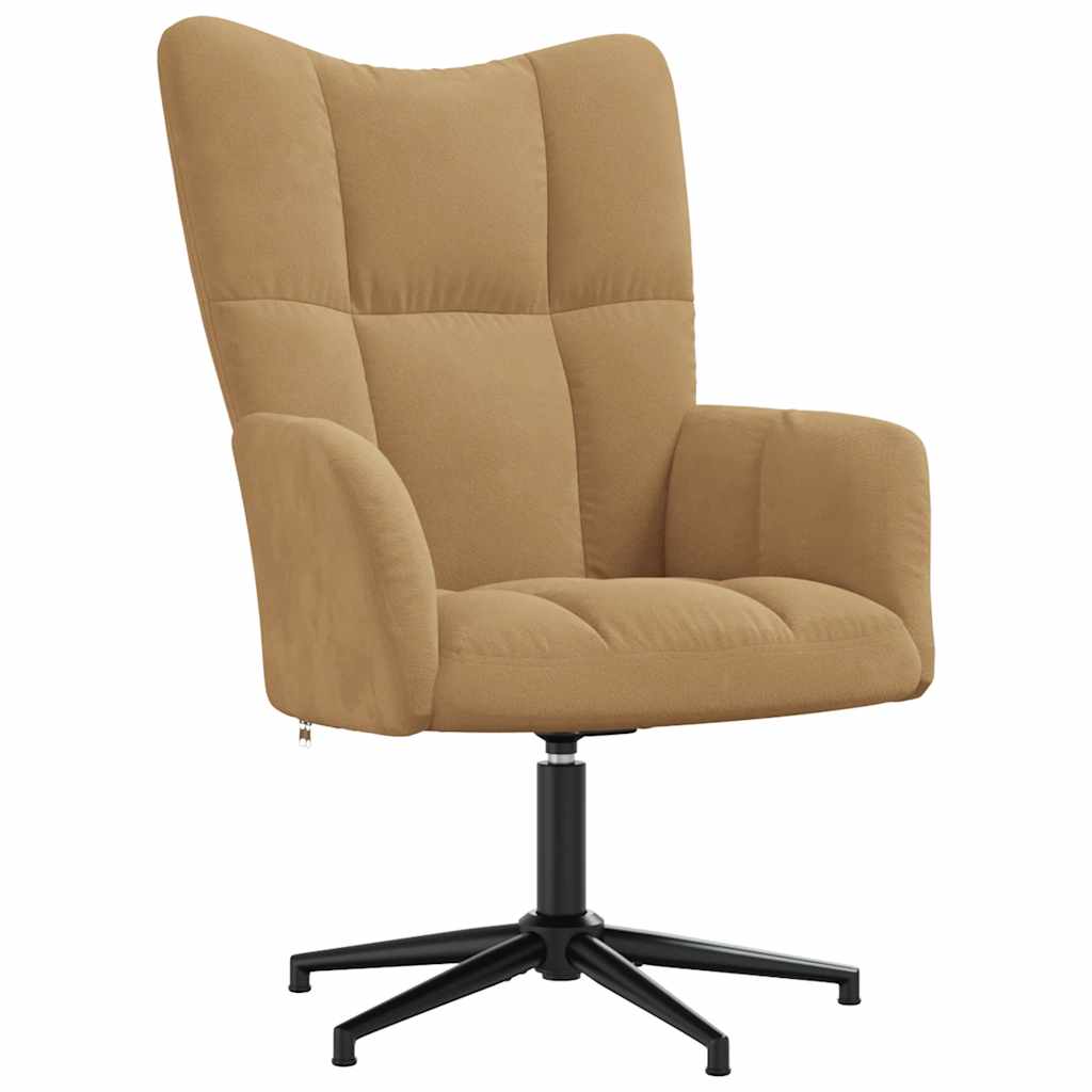 Relaxsessel Braun Samt