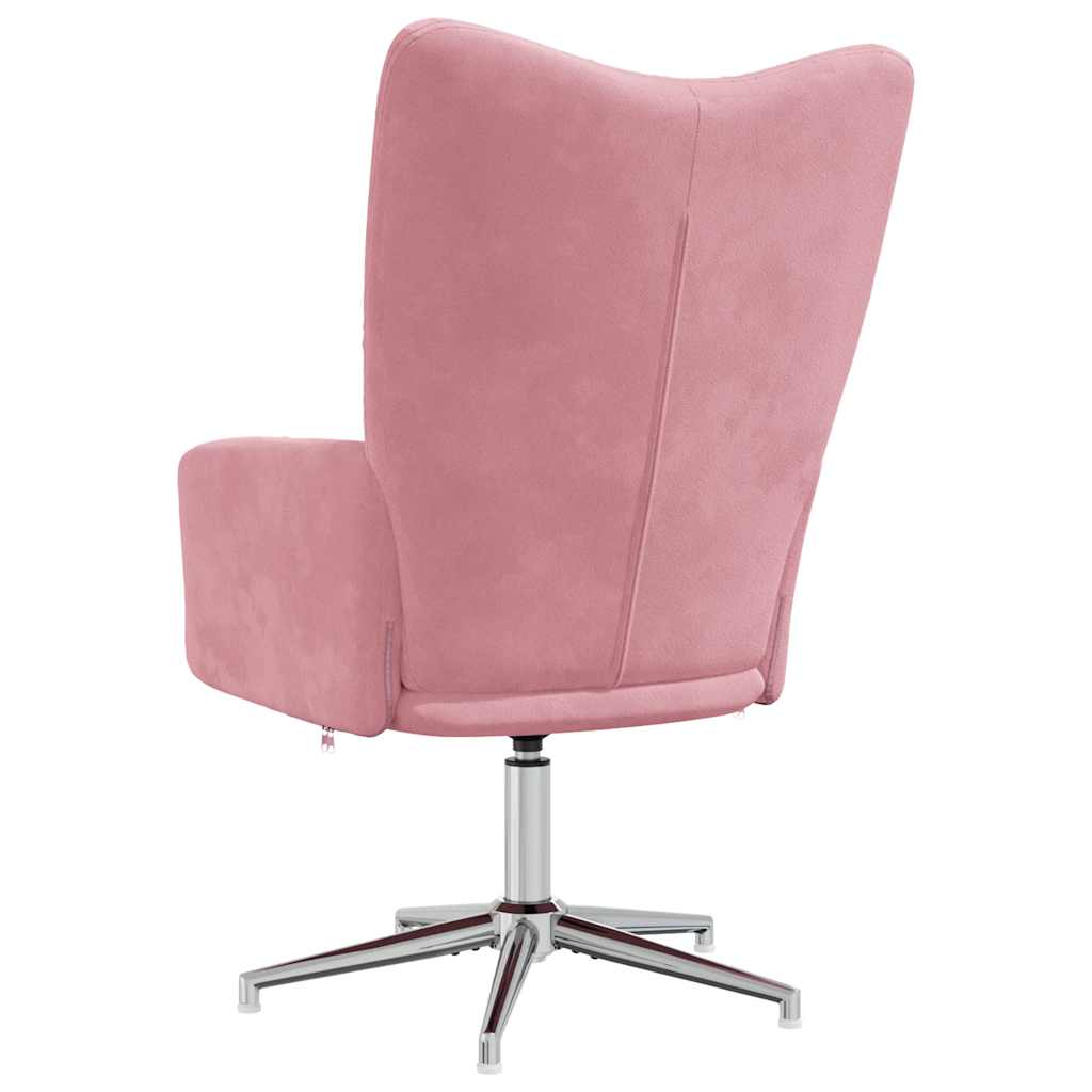 Relaxsessel Rosa Samt