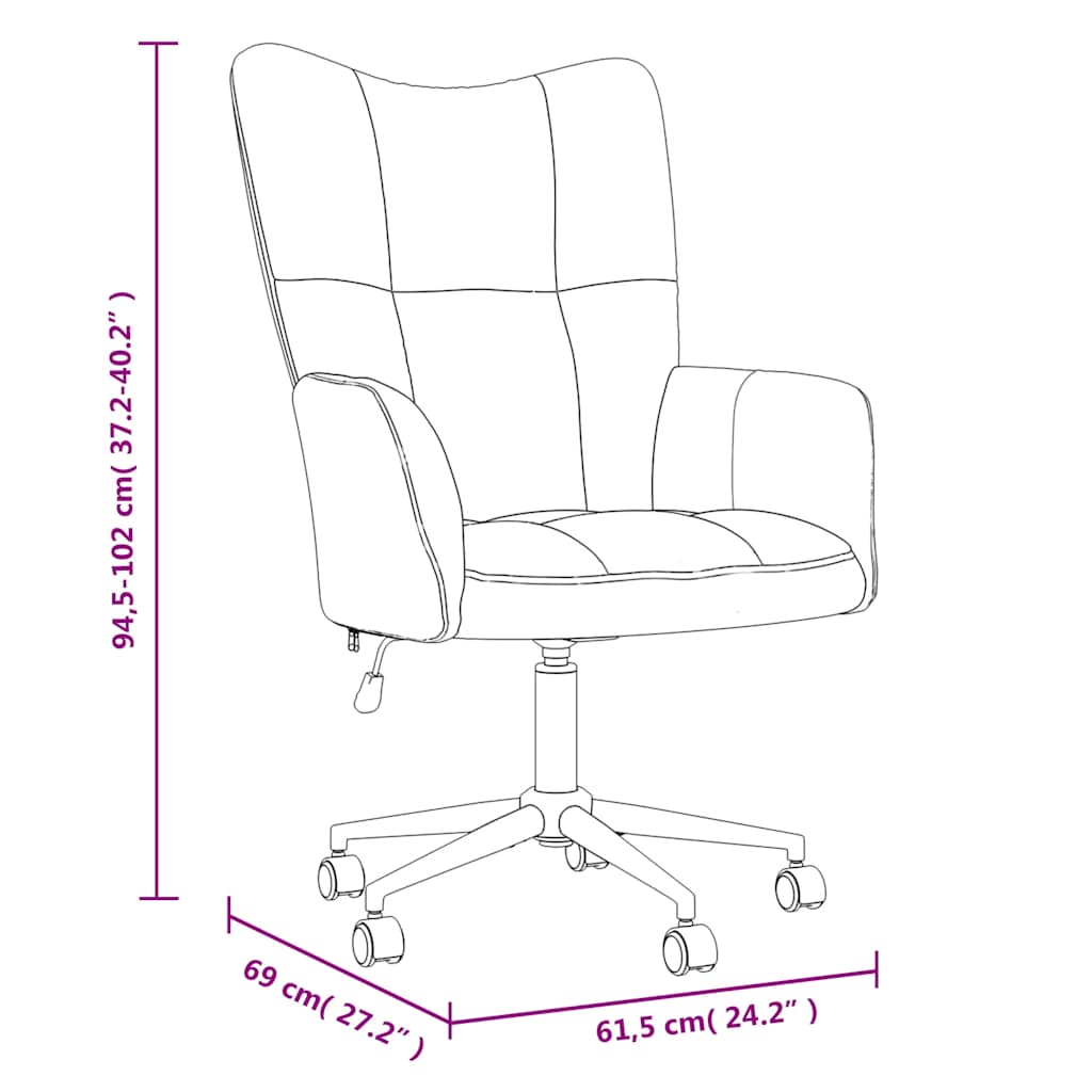 Fauteuil relax en velours jaune moutarde