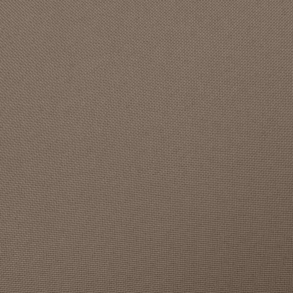 Relaxsessel Verstellbar Taupe Stoff