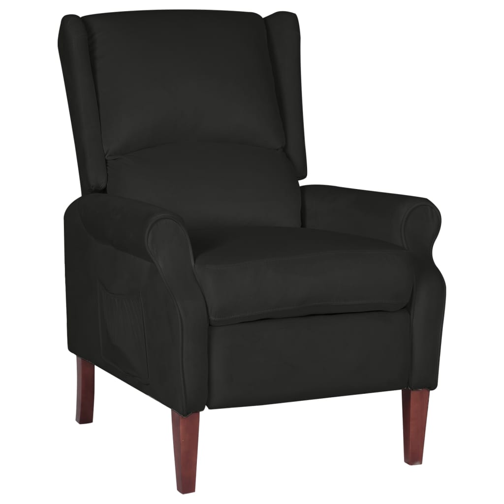 Relaxsessel Schwarz Samt