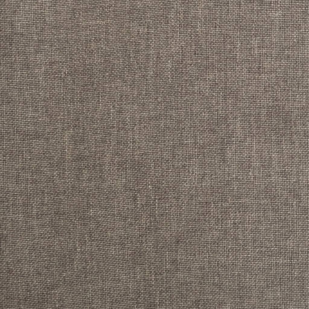 Relaxsessel Verstellbar Taupe Stoff