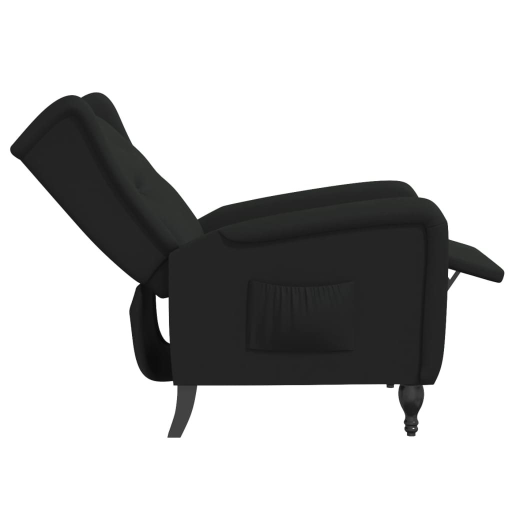 Relaxsessel Schwarz Samt