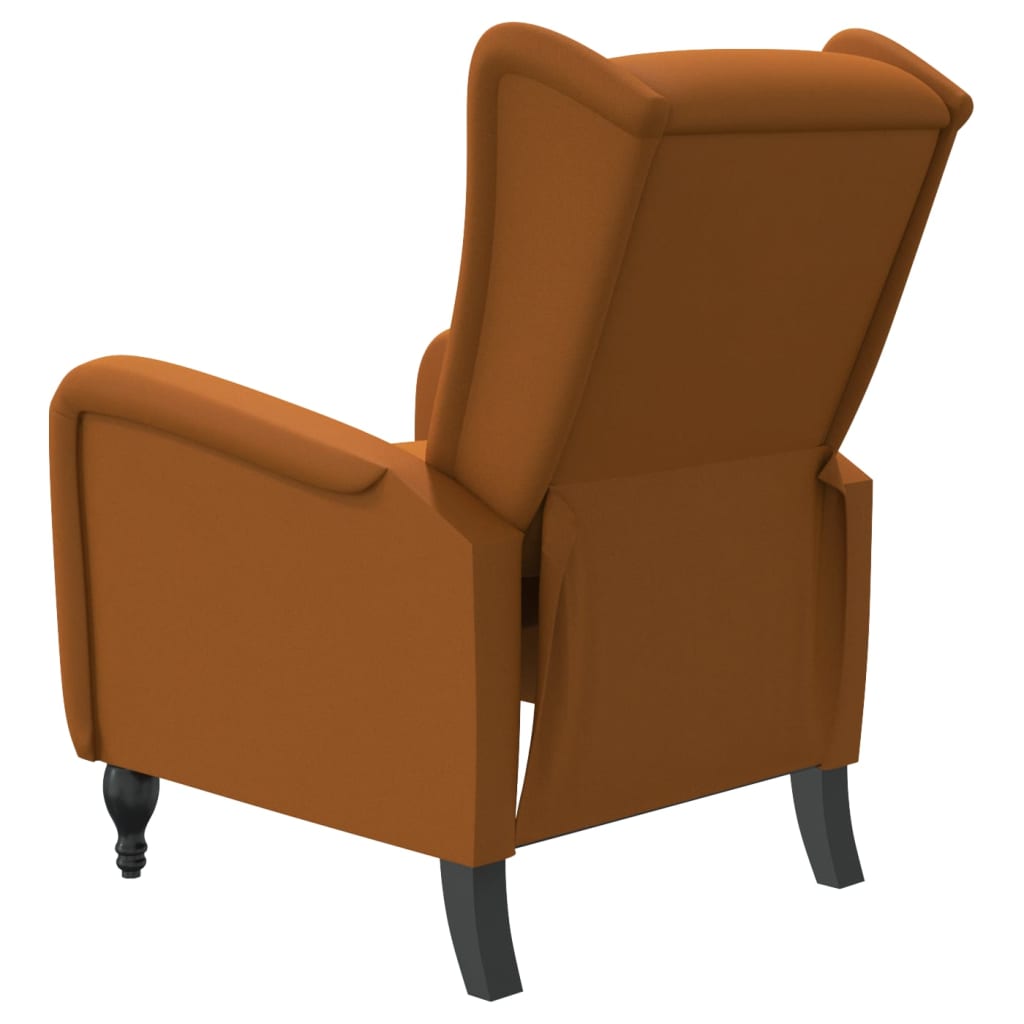 Relaxsessel Braun Samt