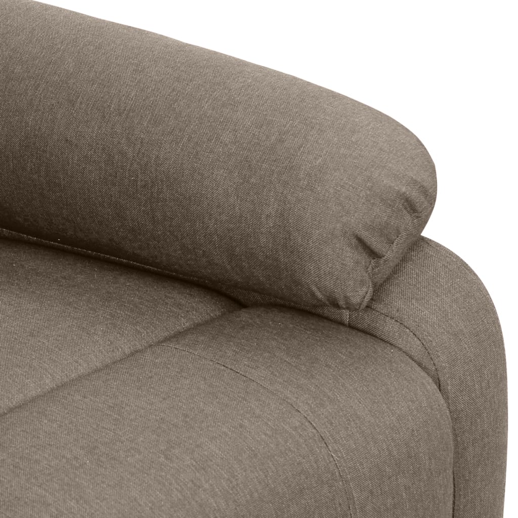 Aufstehsessel Taupe Stoff