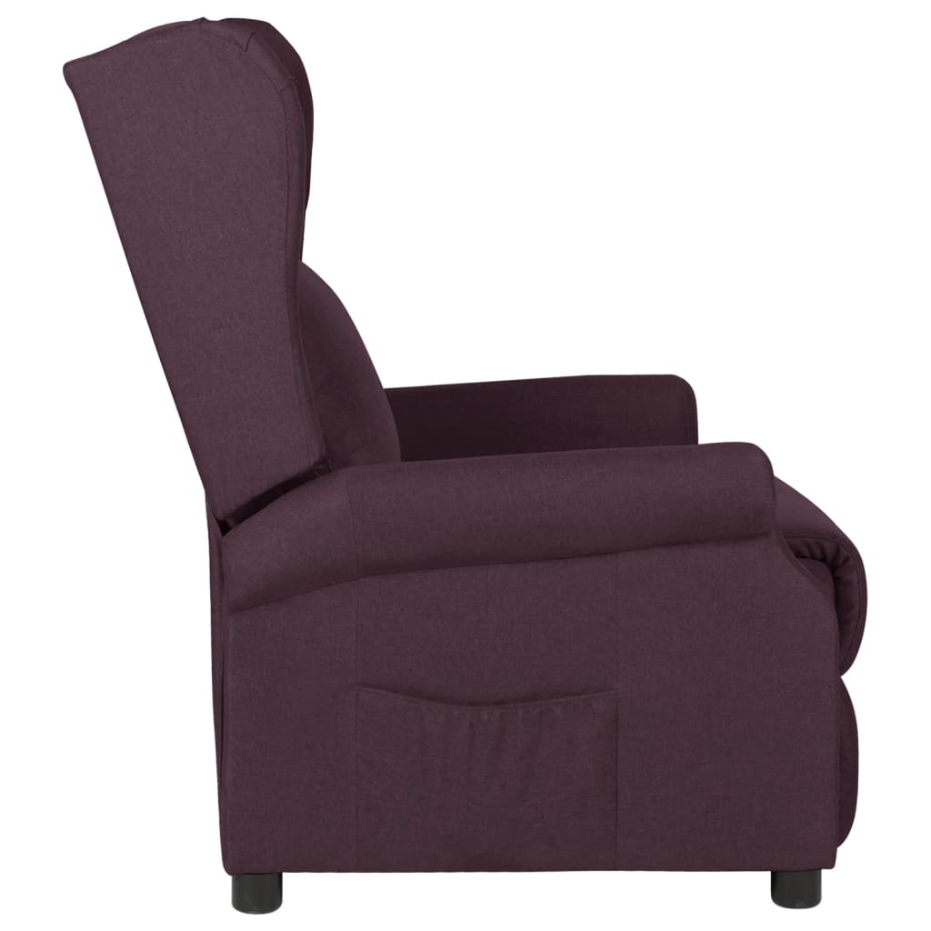 Relaxsessel Lila Stoff