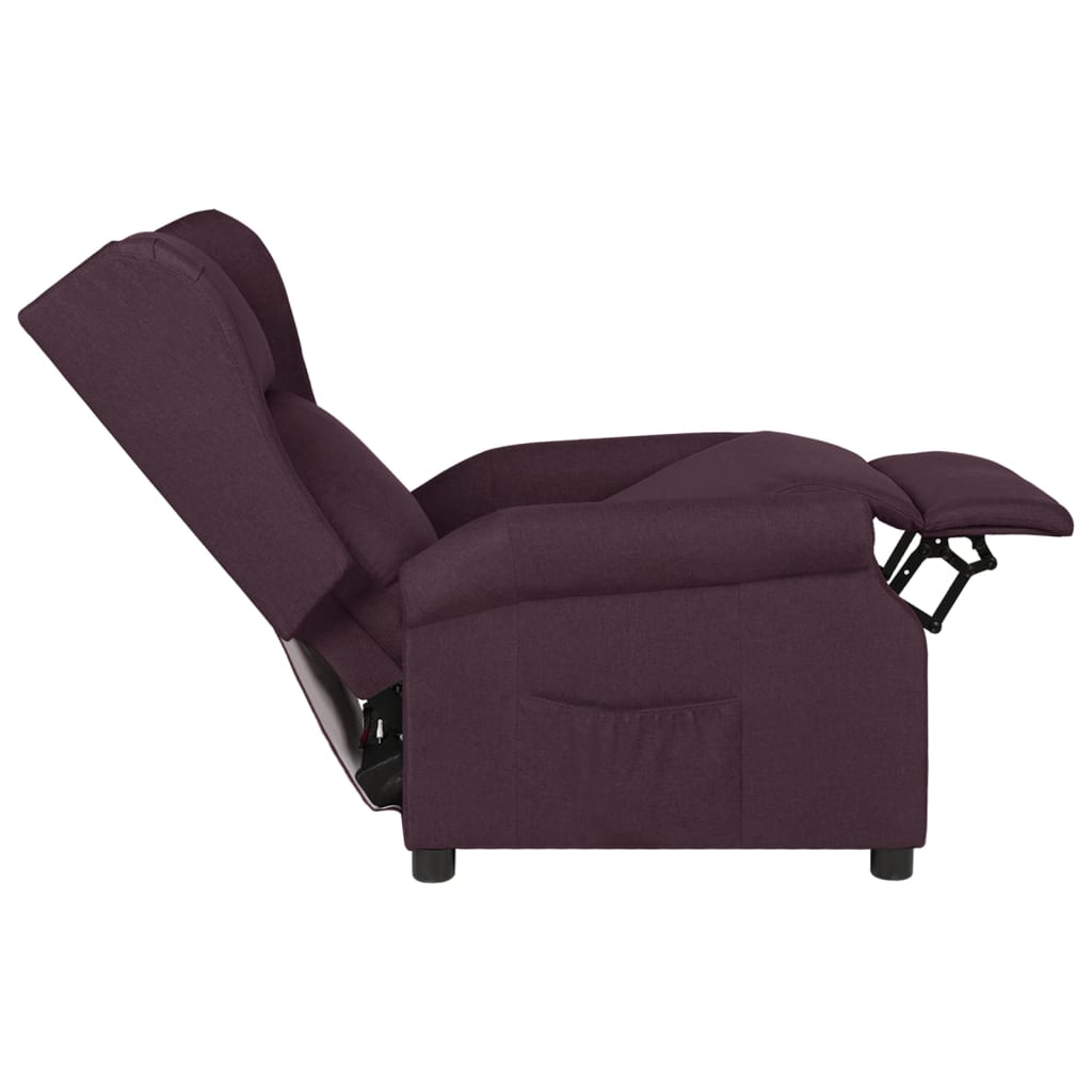 Relaxsessel Lila Stoff