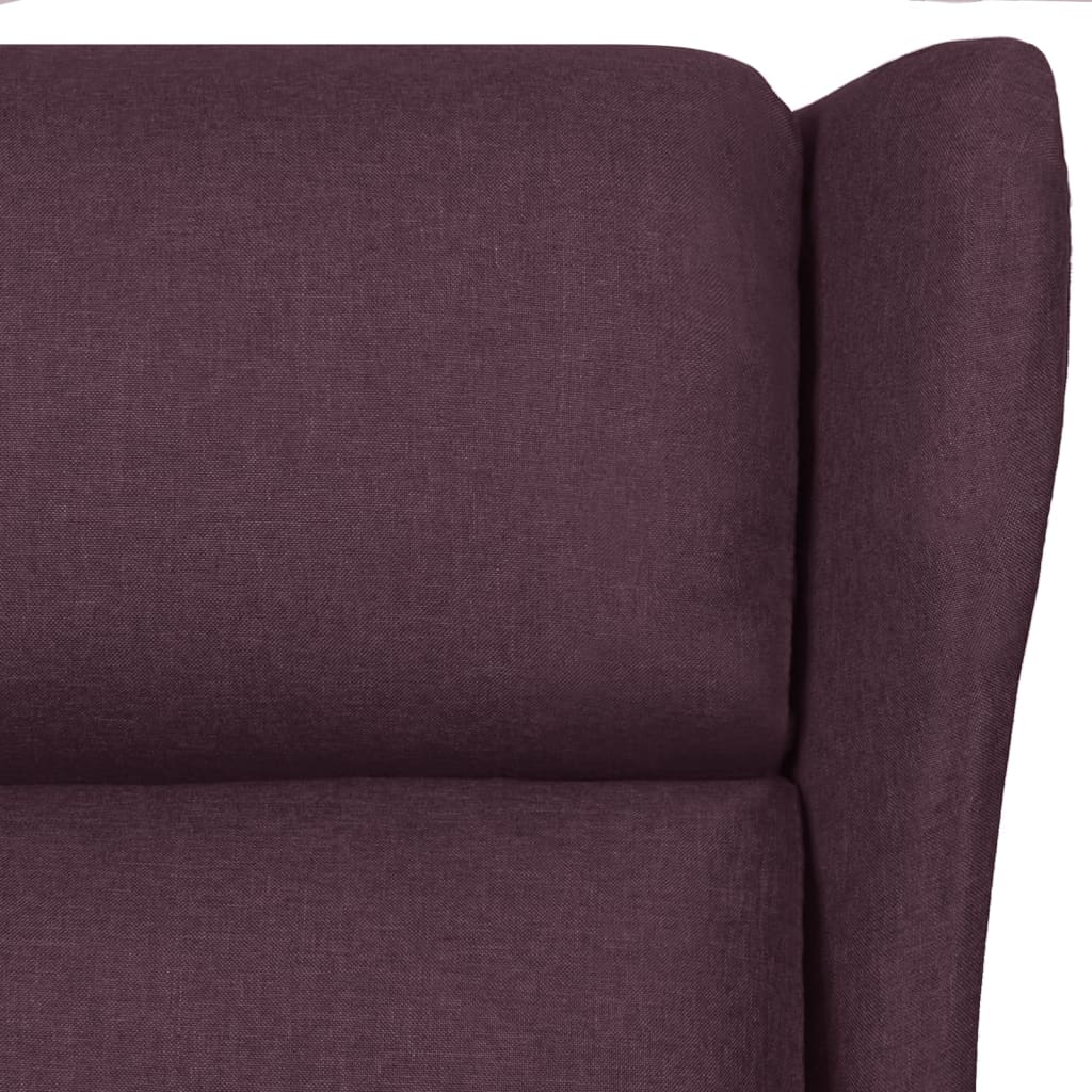 Relaxsessel Lila Stoff