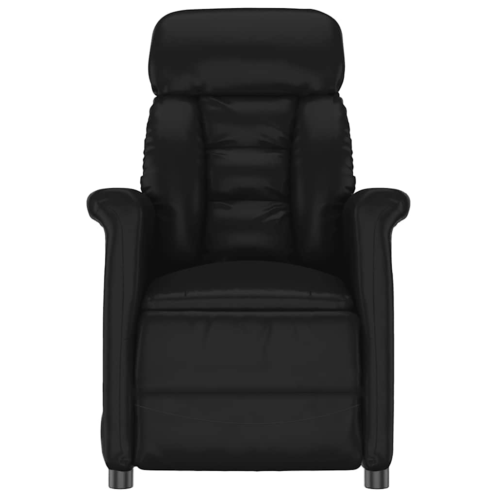 Relaxsessel Schwarz Kunstleder