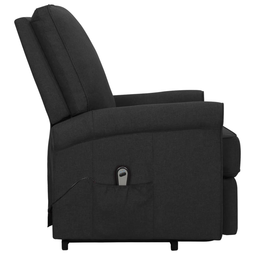 Aufstehsessel Schwarz Stoff