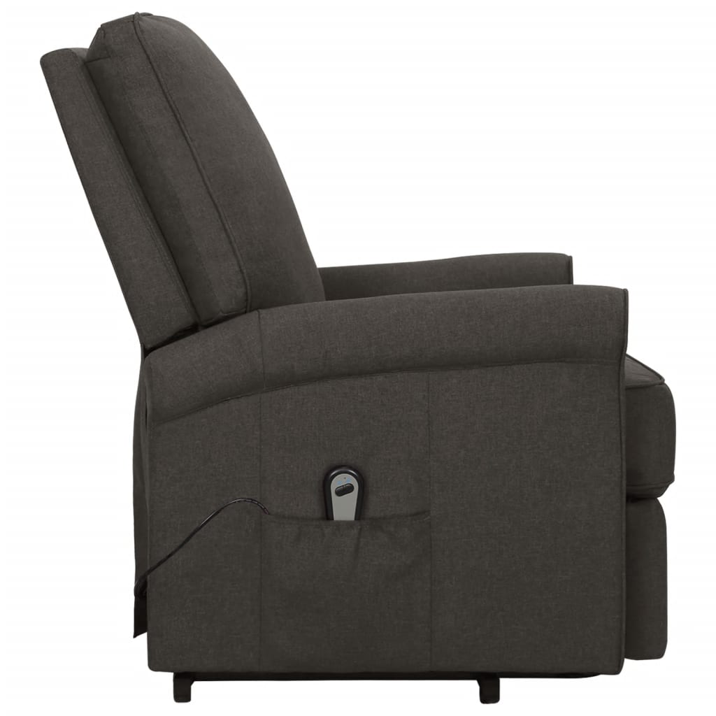 Aufstehsessel Taupe Stoff