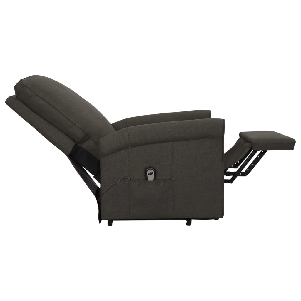 Aufstehsessel Taupe Stoff