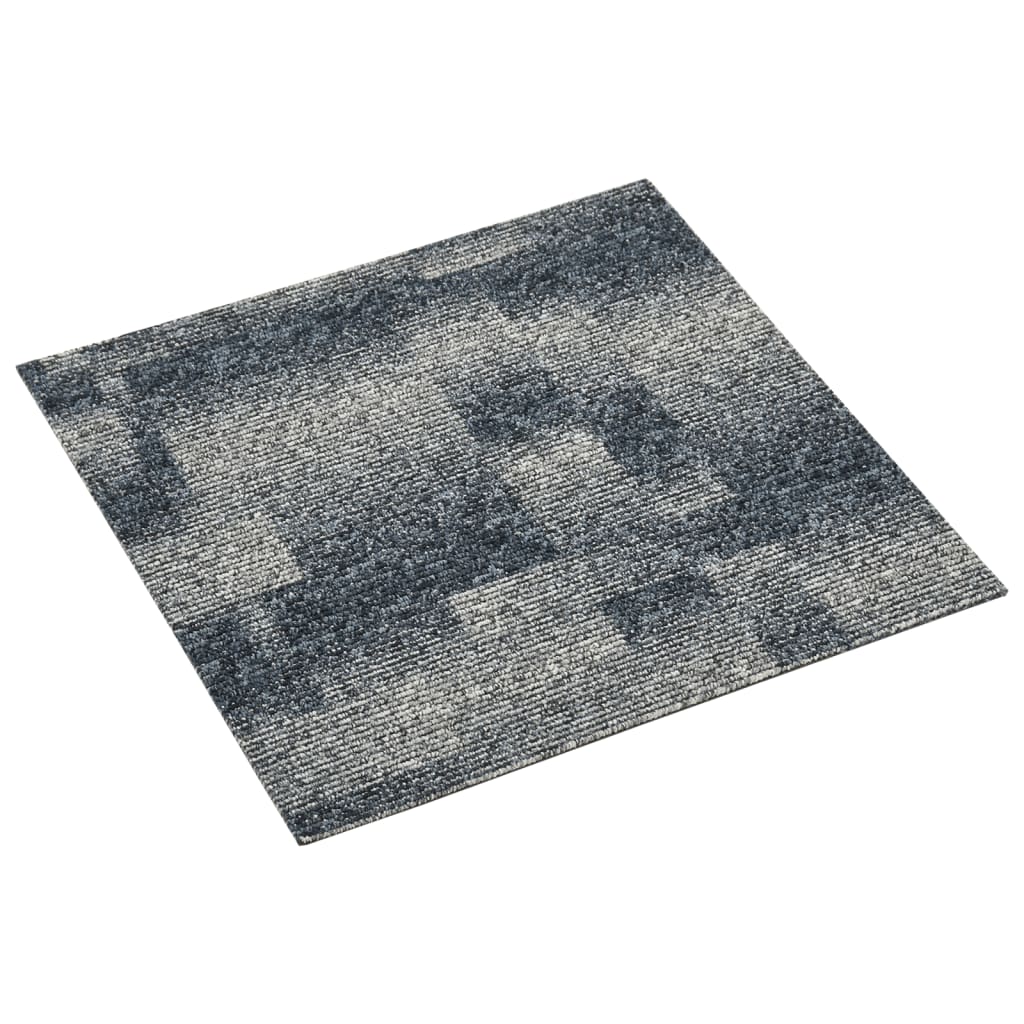Teppichfliesen 20 Stk. 5 m² Dunkelblau