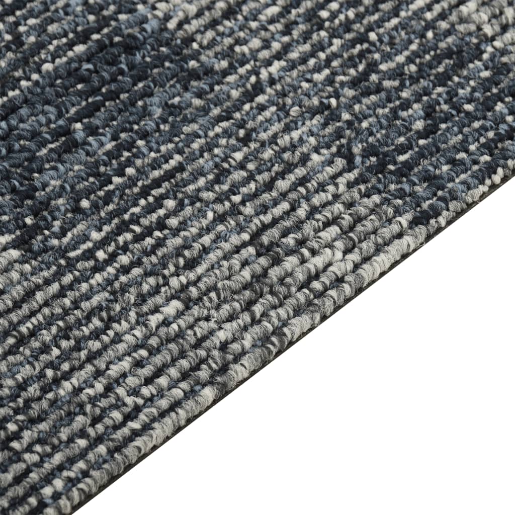 Teppichfliesen 20 Stk. 5 m² Dunkelblau