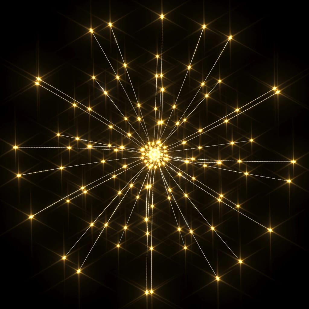 Feuerwerkslicht Weihnachtsdeko Warmweiß 20 cm 140 LEDs