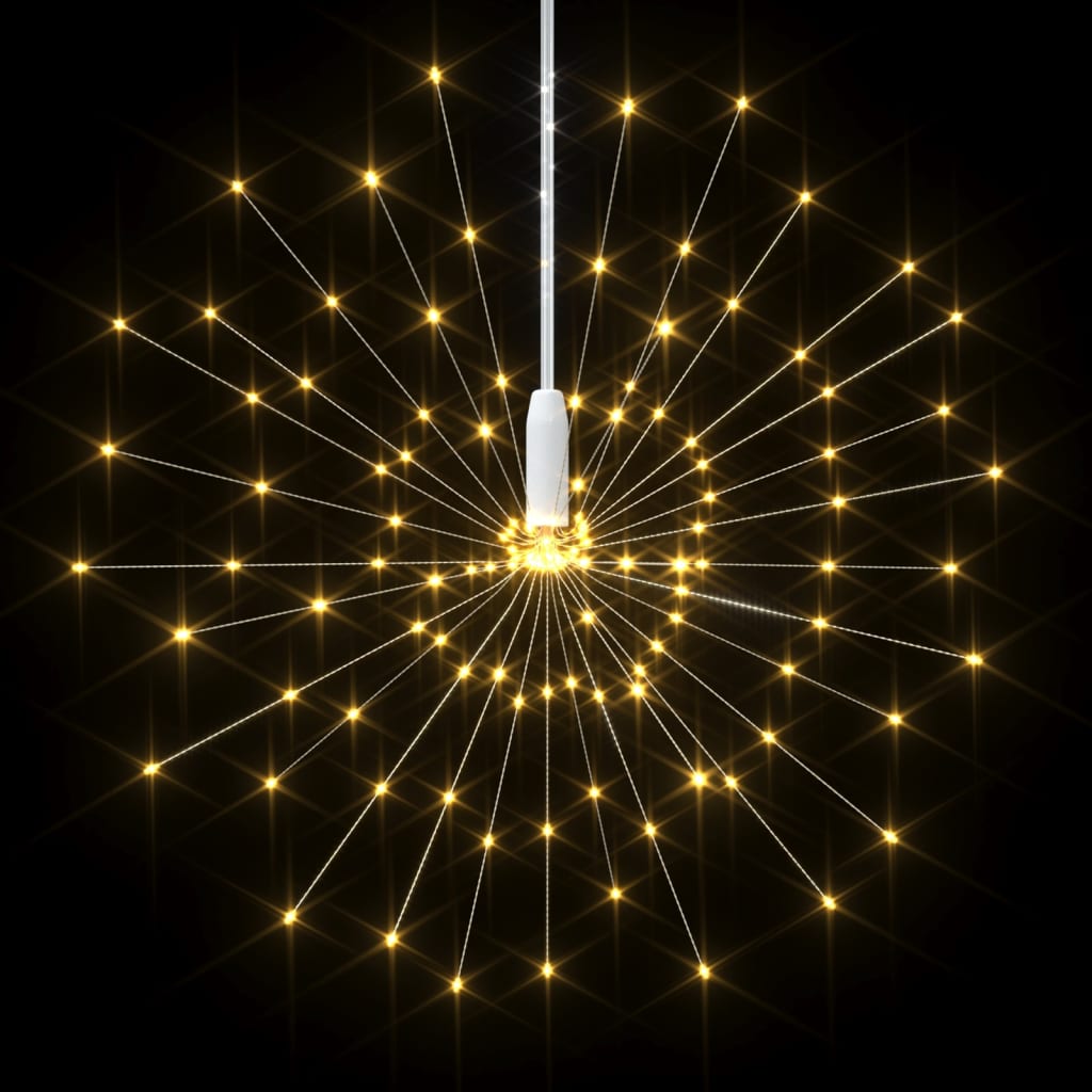 Feuerwerkslichter 4 Stk. Weihnachtsdeko Warmweiß 20 cm 560 LEDs