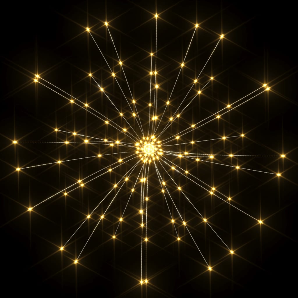 Feuerwerkslichter 4 Stk. Weihnachtsdeko Warmweiß 20 cm 560 LEDs