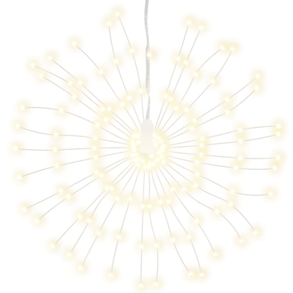 Feuerwerkslichter 4 Stk. Weihnachtsdeko Warmweiß 20 cm 560 LEDs
