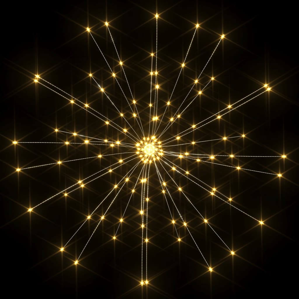 Feuerwerkslichter 10 Stk. Weihnachtsdeko Warmweiß 20cm 1400LEDs