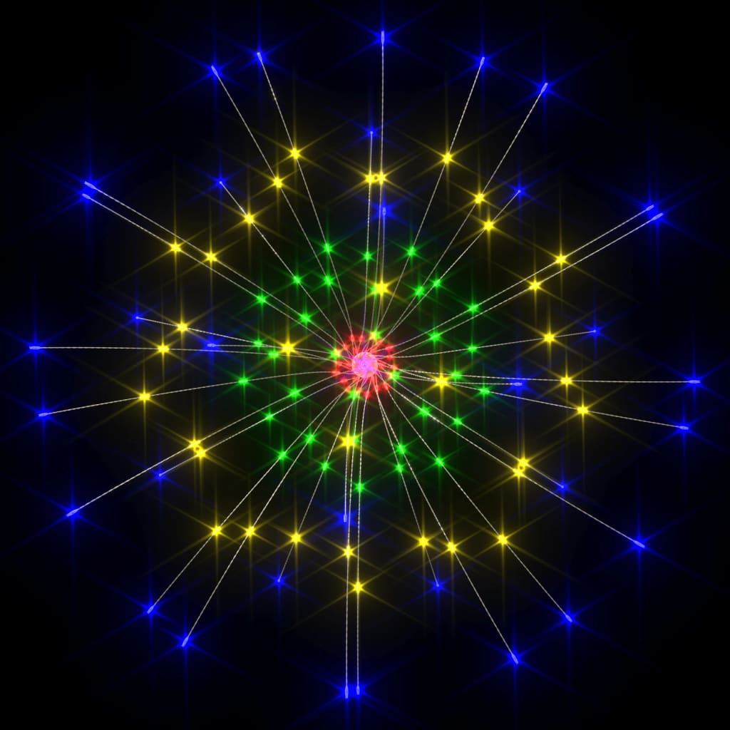 Feuerwerkslicht Weihnachtsdeko Mehrfarbig 20 cm 140 LEDs