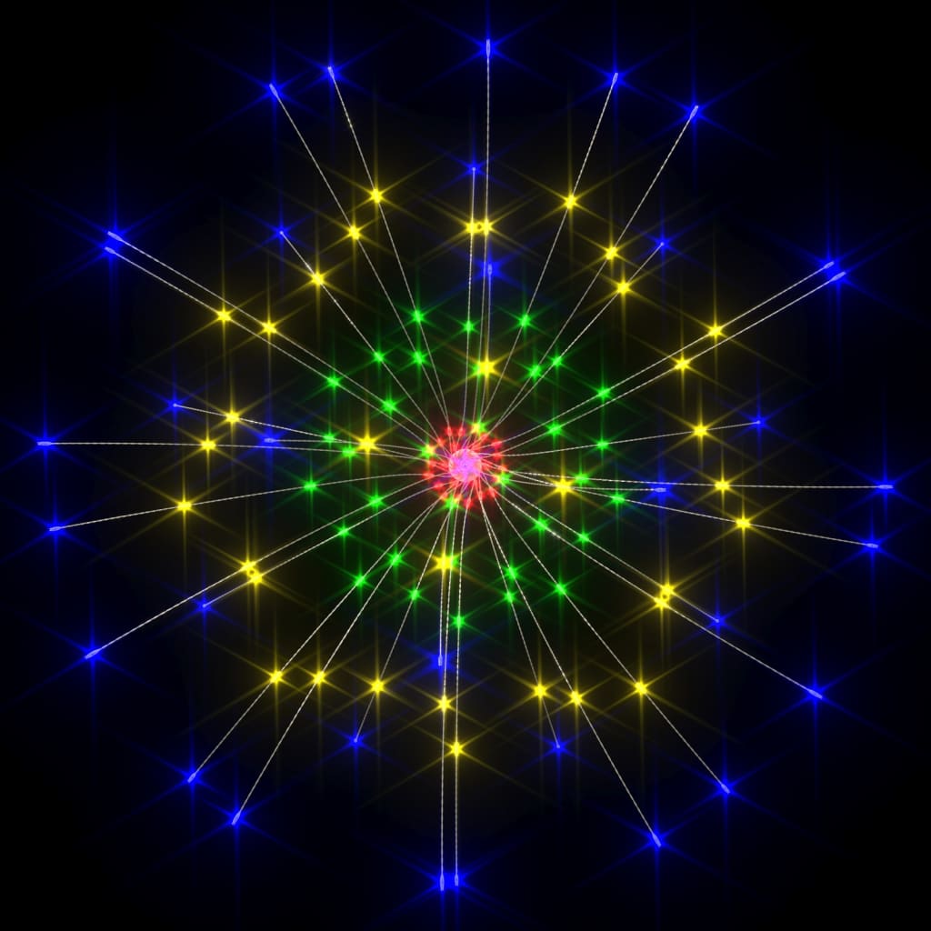 Feuerwerkslichter 2 Stk. Weihnachtsdeko Mehrfarbig 20cm 280LEDs