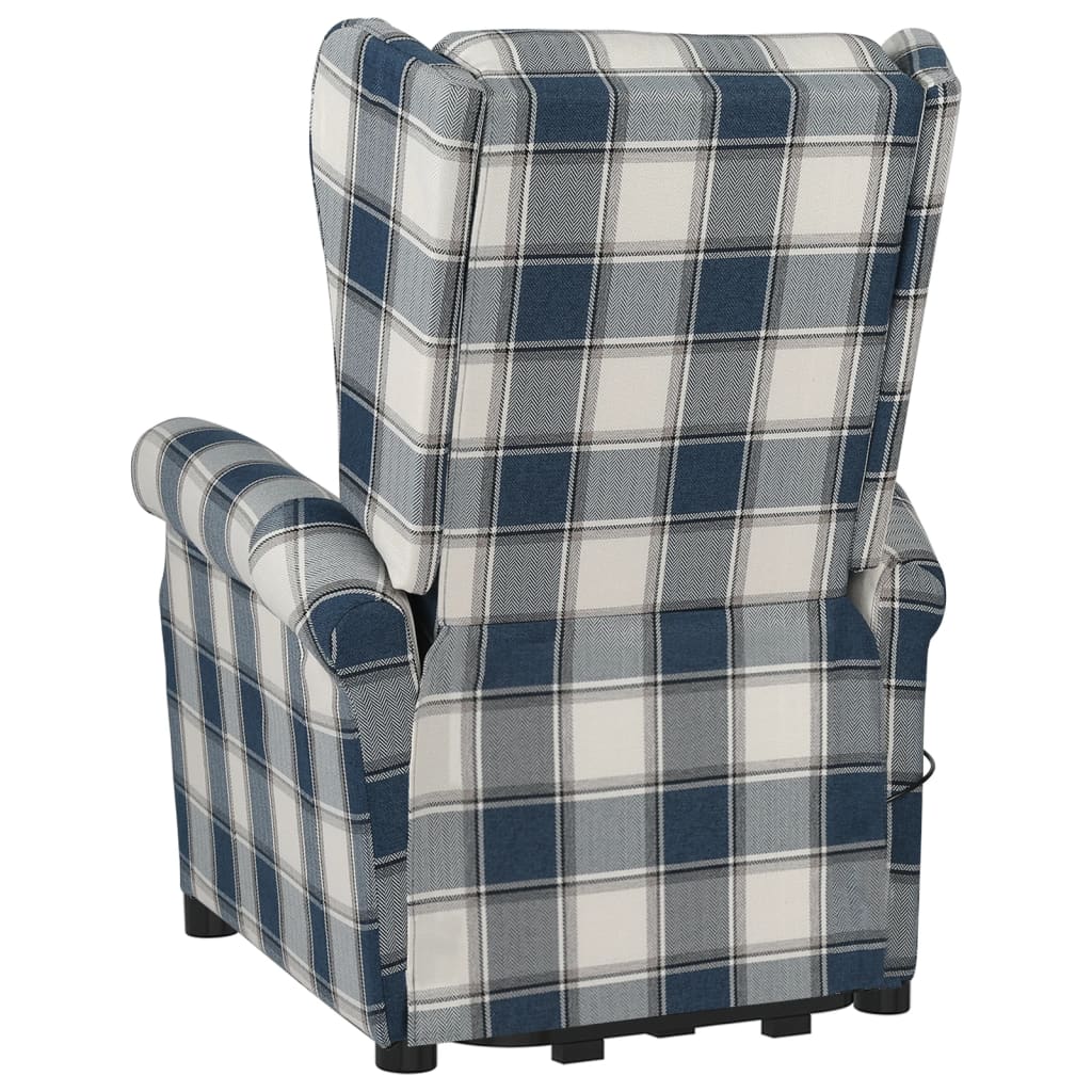 Aufstehsessel Blau Stoff