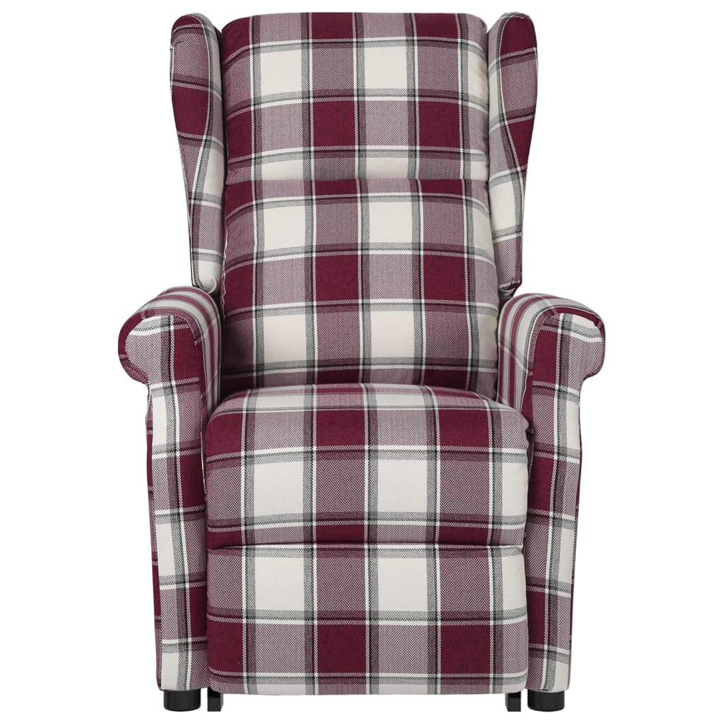 Aufstehsessel Rot Stoff