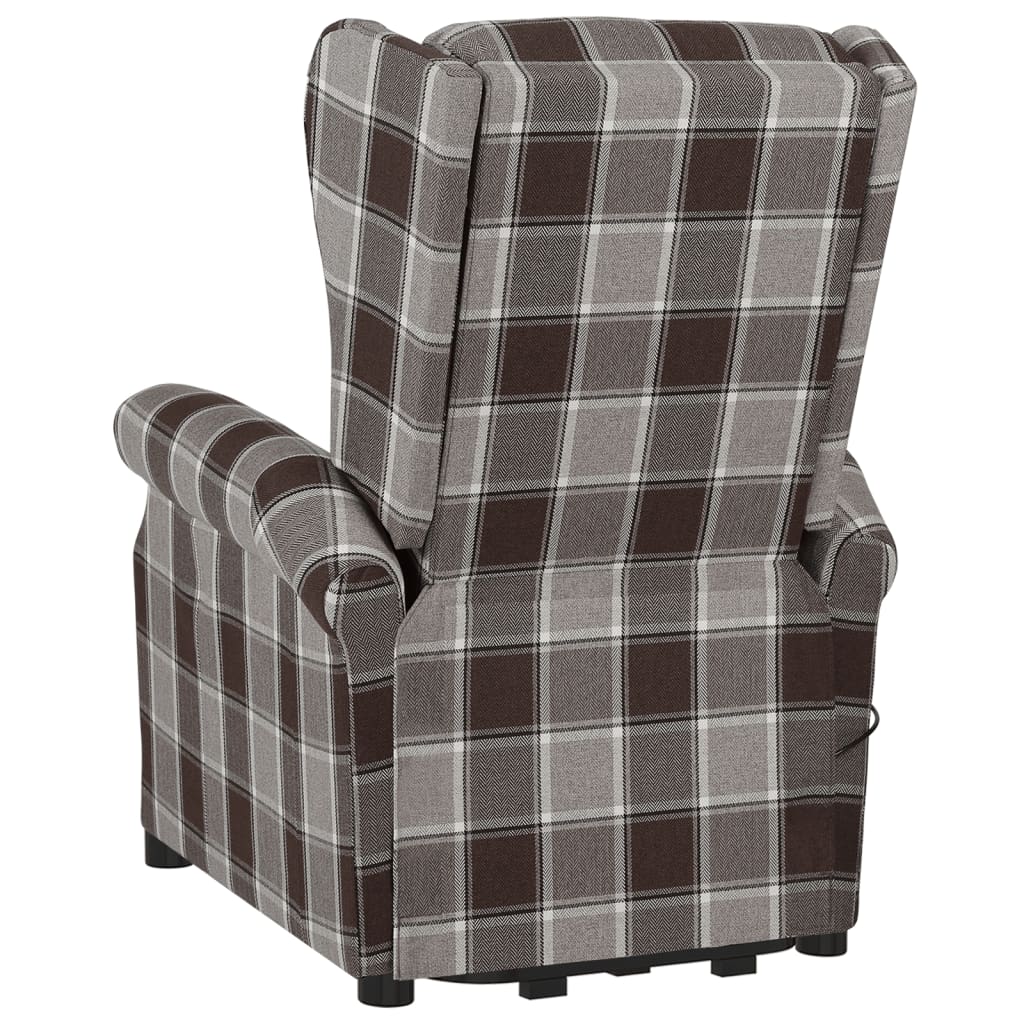 Aufstehsessel Braun Stoff