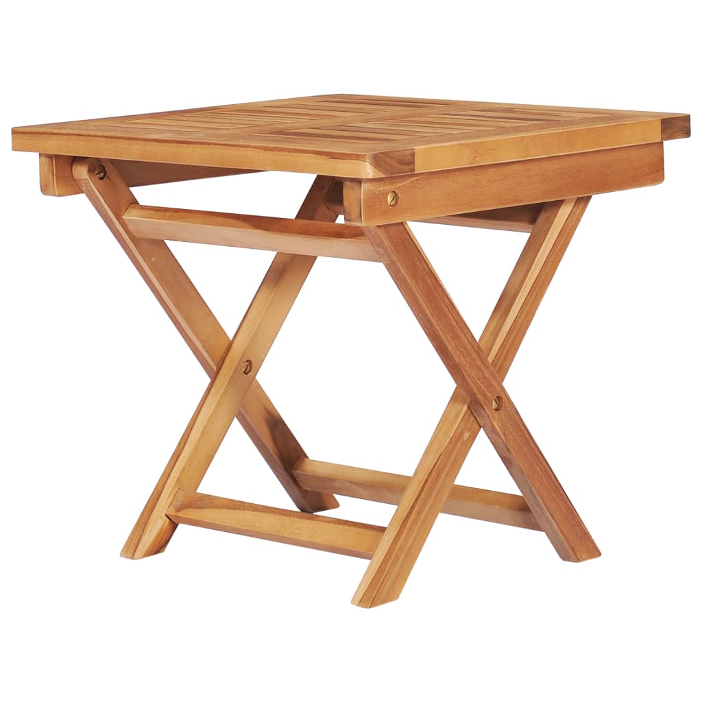 Chaises longues 2 pièces avec table et coussins en bois de teck massif