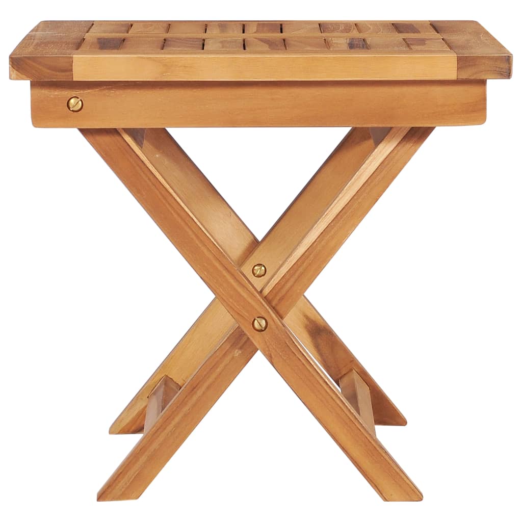 Chaises longues 2 pièces avec table et coussins en bois de teck massif