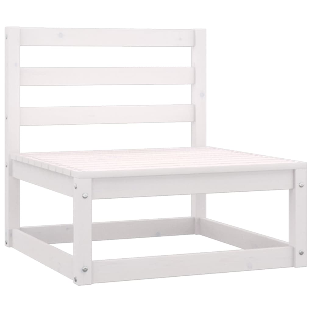 10-tlg. Garten-Lounge-Set Massivholz Kiefer