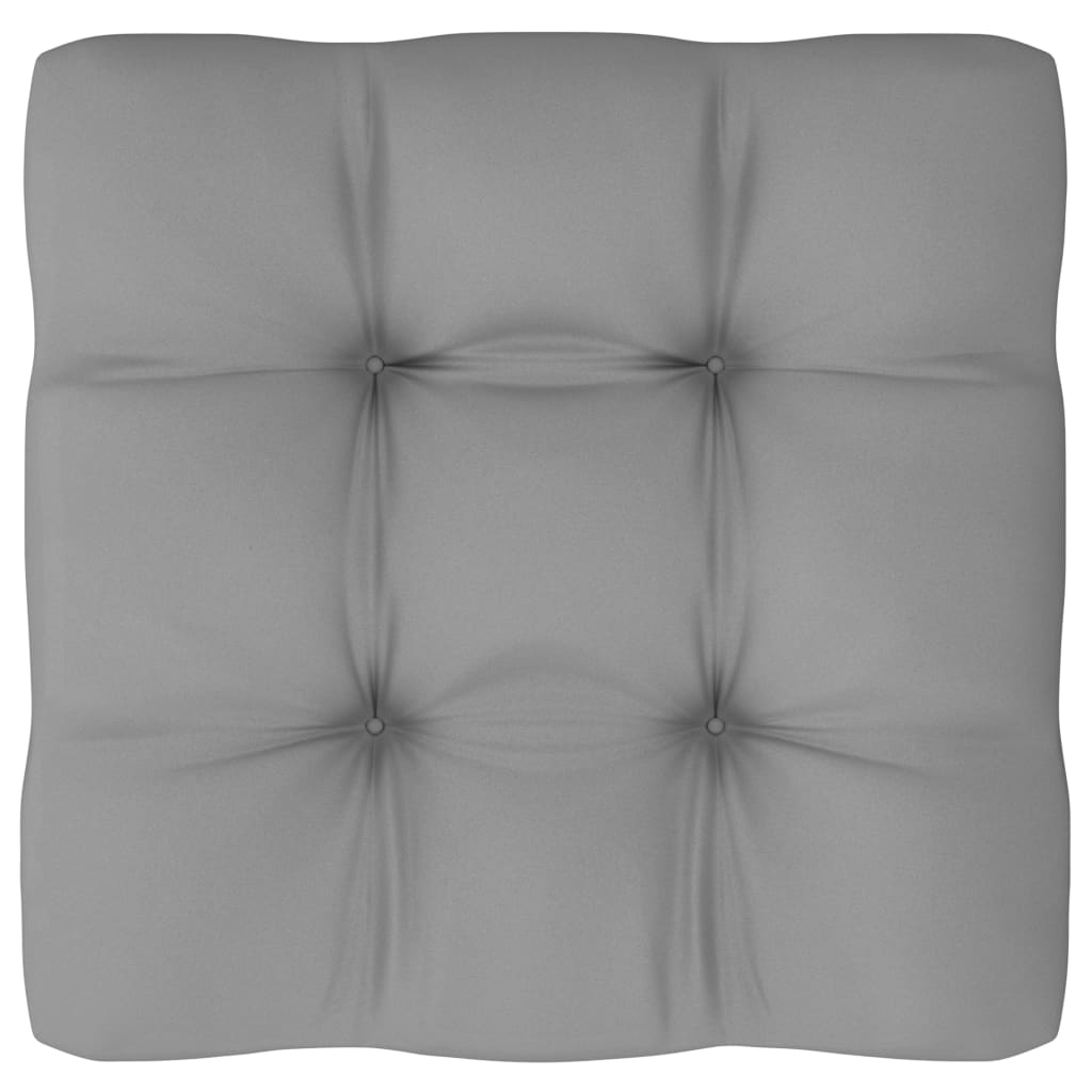 3-seater garden sofa with cushions made of solid pine wood