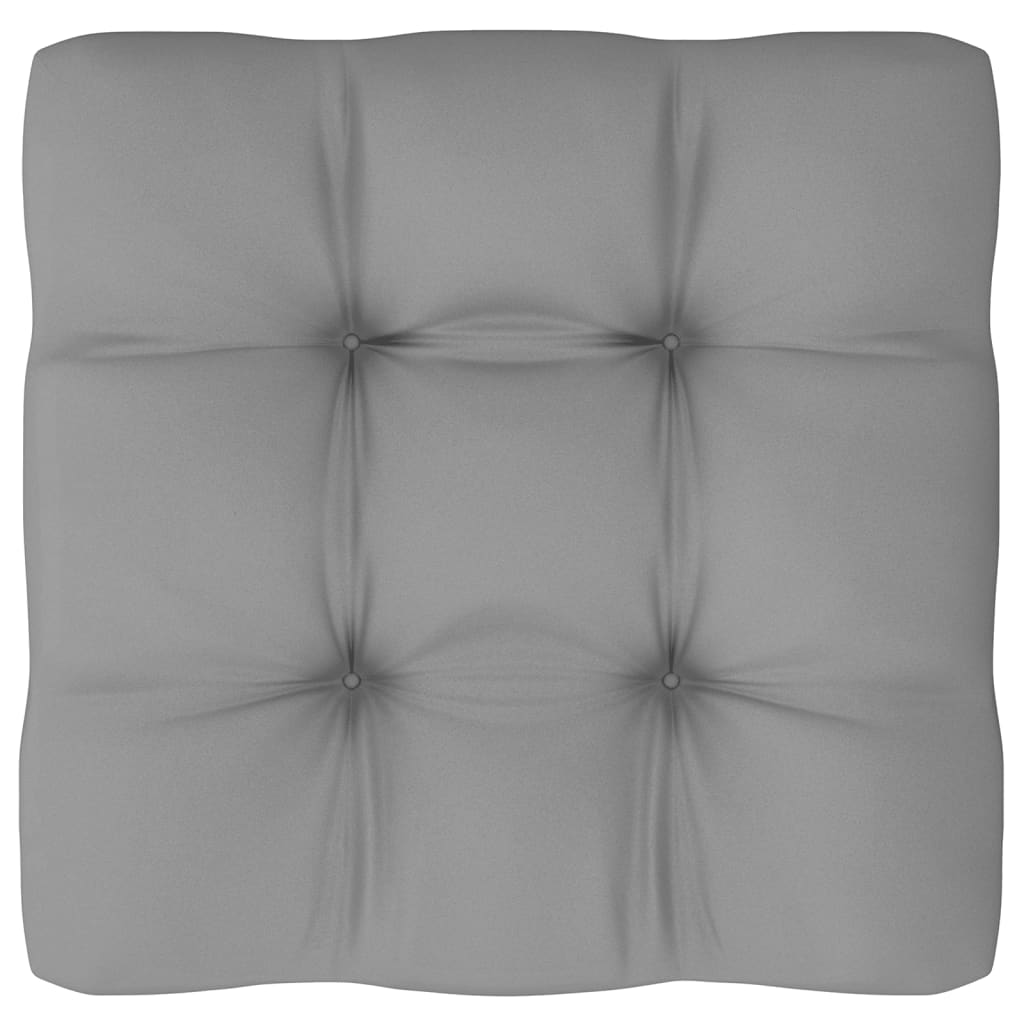 4-seater garden sofa with cushions made of solid pine wood