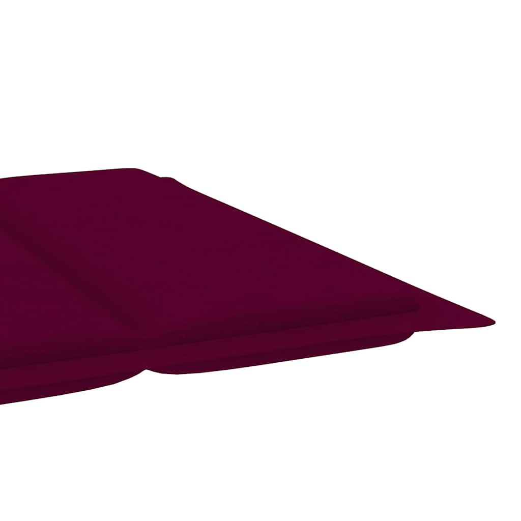 Sun loungers 2 pcs. with cushions solid wood acacia